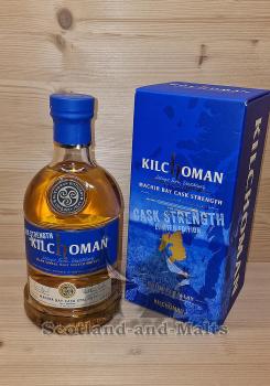 Kilchoman Machir Bay Cask Strength Release 2021 mit 58,3% Islay single Malt scotch Whisky aus der Kilchoman Distillery
